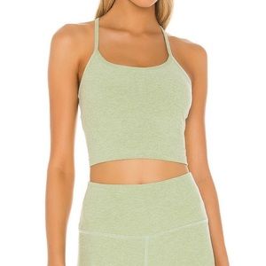 Beyond Yoga Slim Racerback Cropped Tank Large NWT